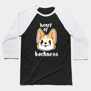 Heart of Borkness Baseball T-Shirt